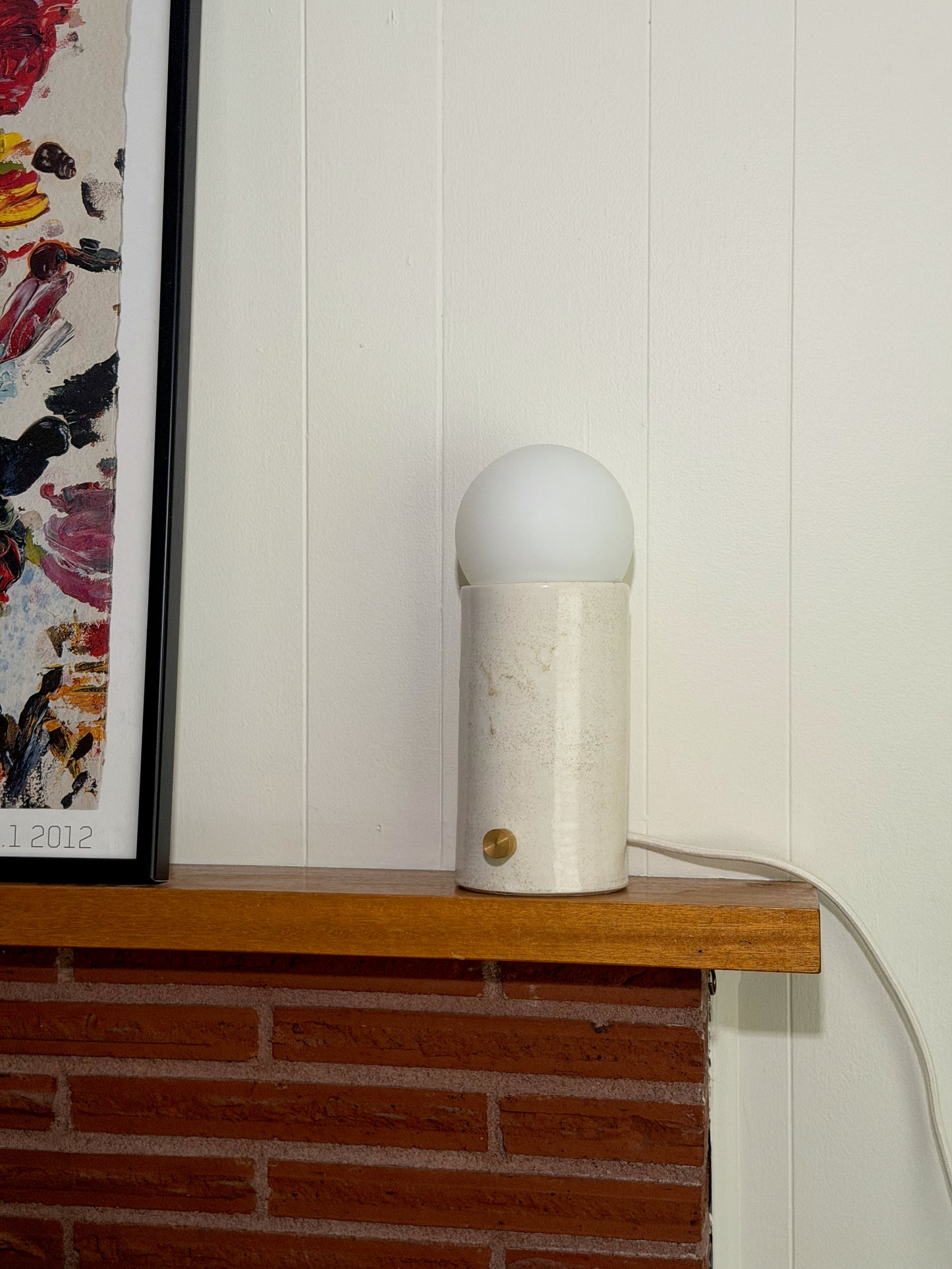 Pillar Lamp - Terrazzo