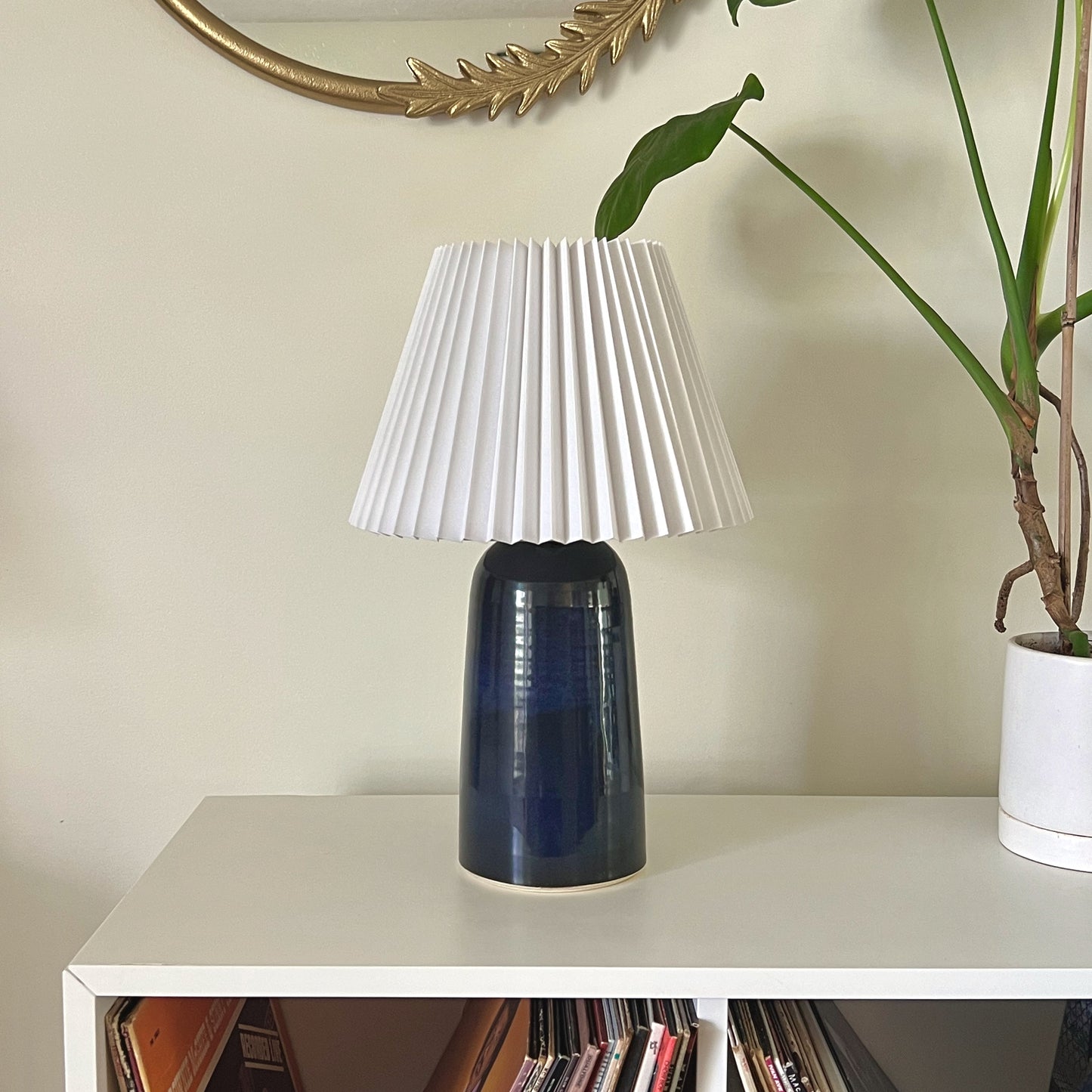 Blue Heritage Lamp