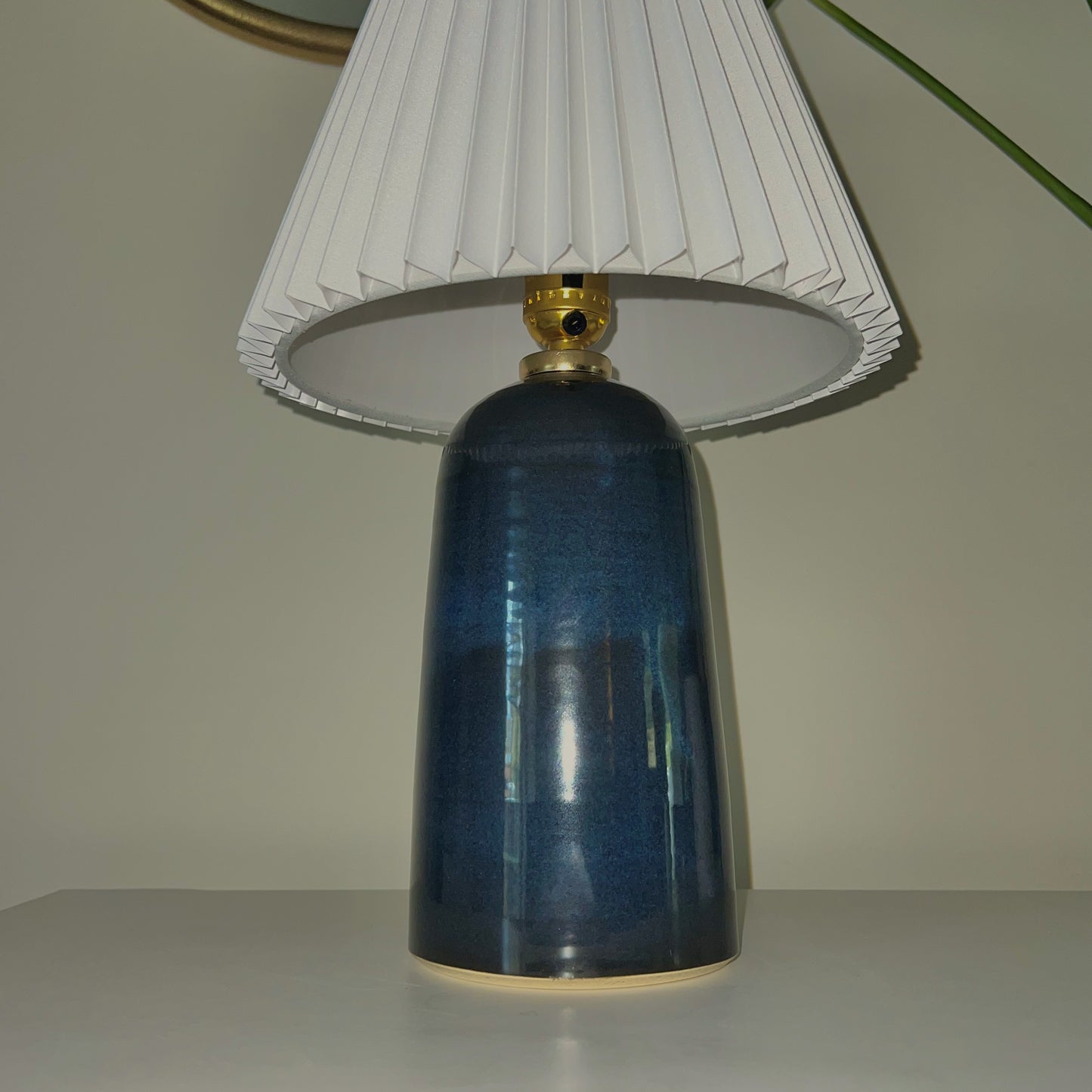 Blue Heritage Lamp