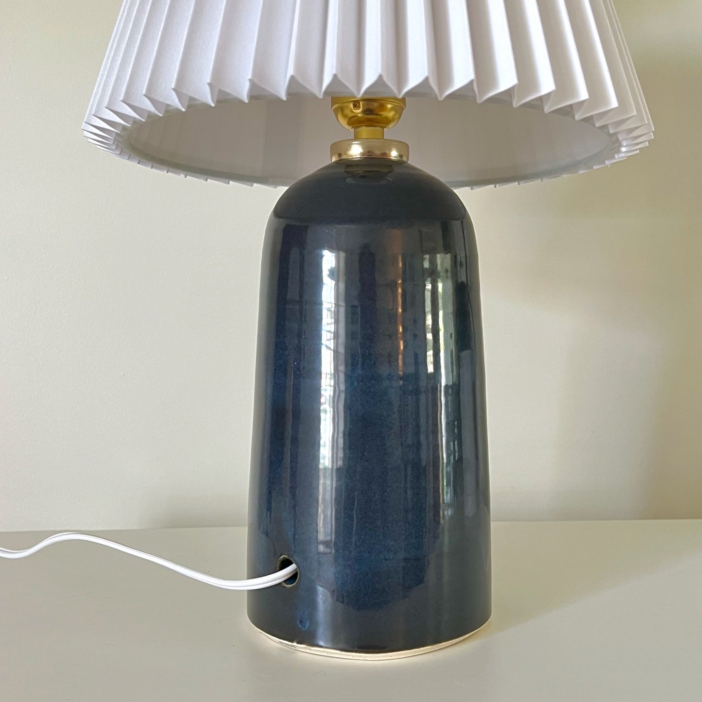 Blue Heritage Lamp