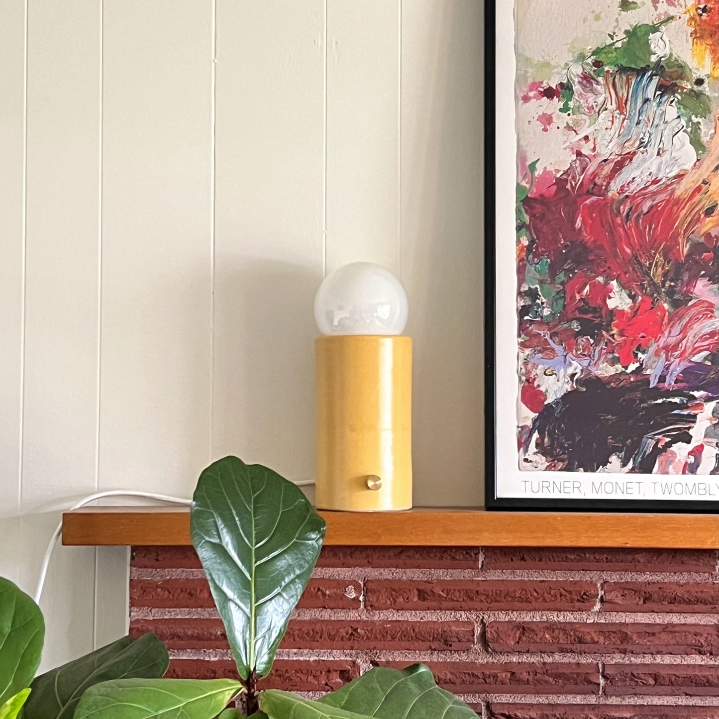 Pillar Lamp - Honey