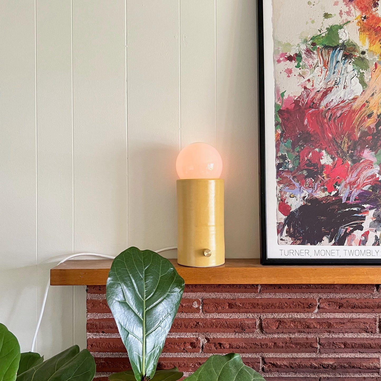 Pillar Lamp - Honey