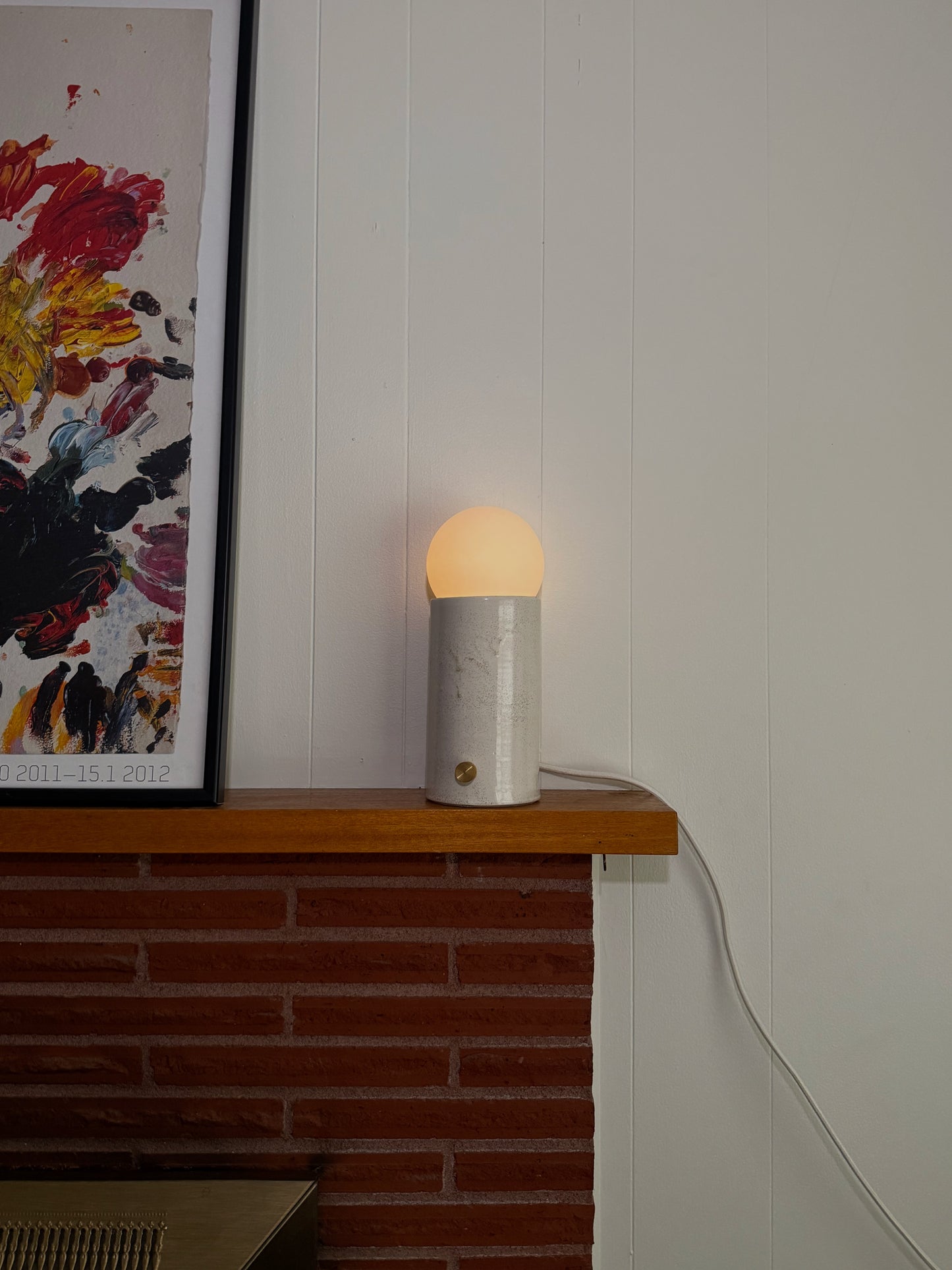Pillar Lamp - Terrazzo