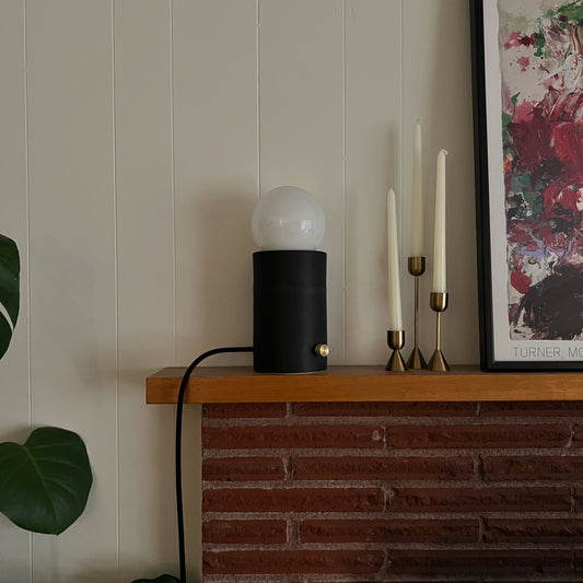 Pillar Lamp - Char