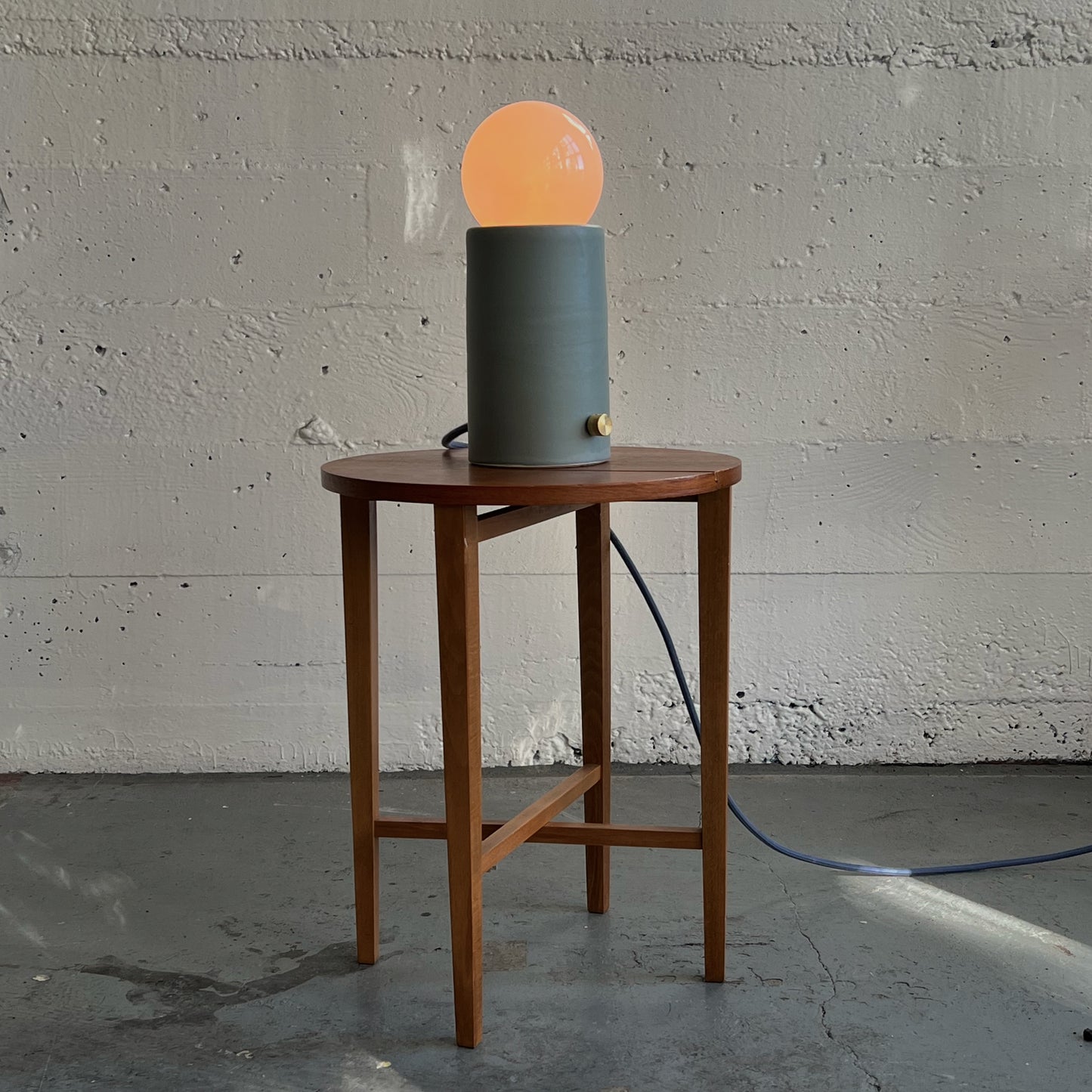 Pillar Lamp - Frost Blue