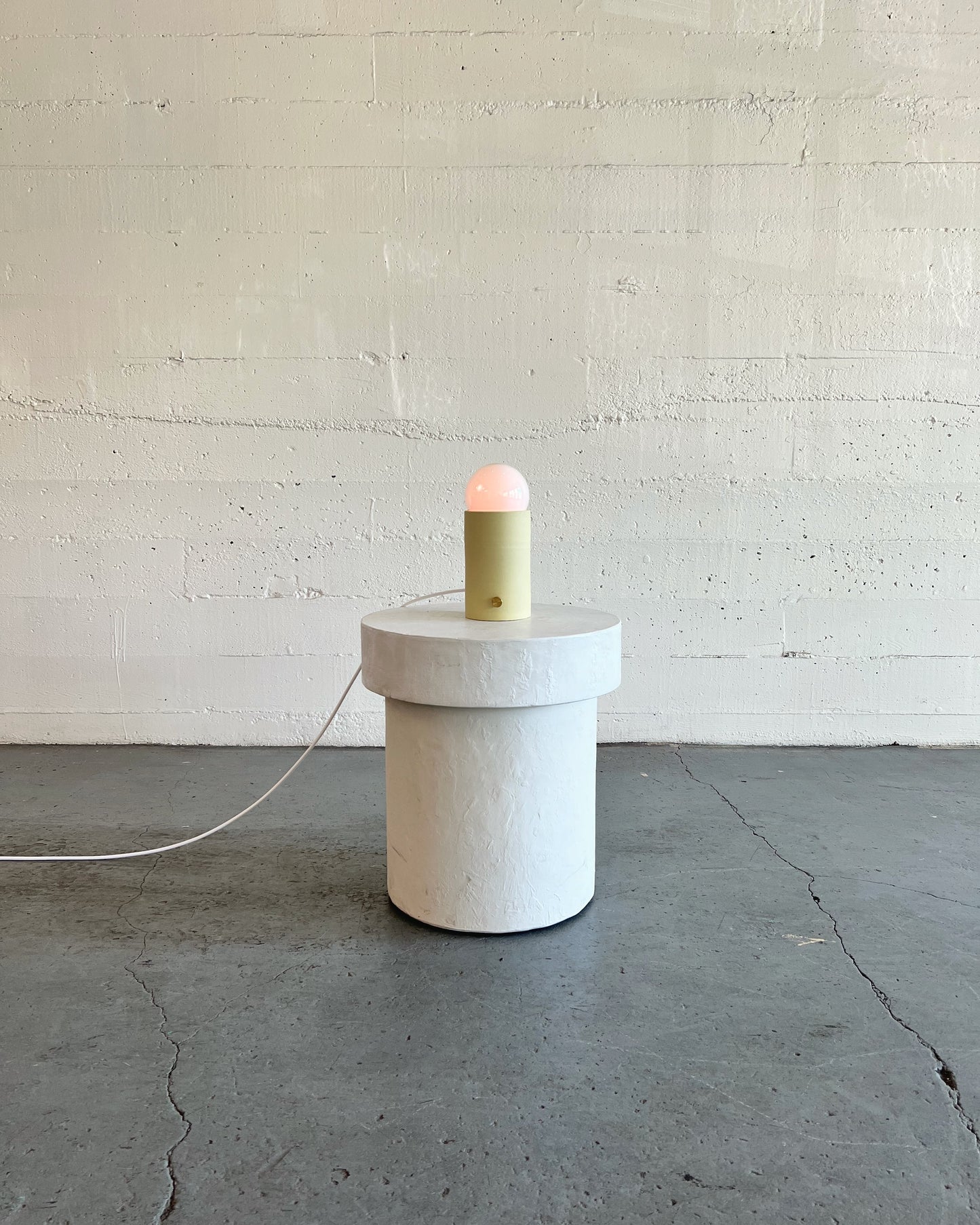 Pillar Lamp - Chartreuse