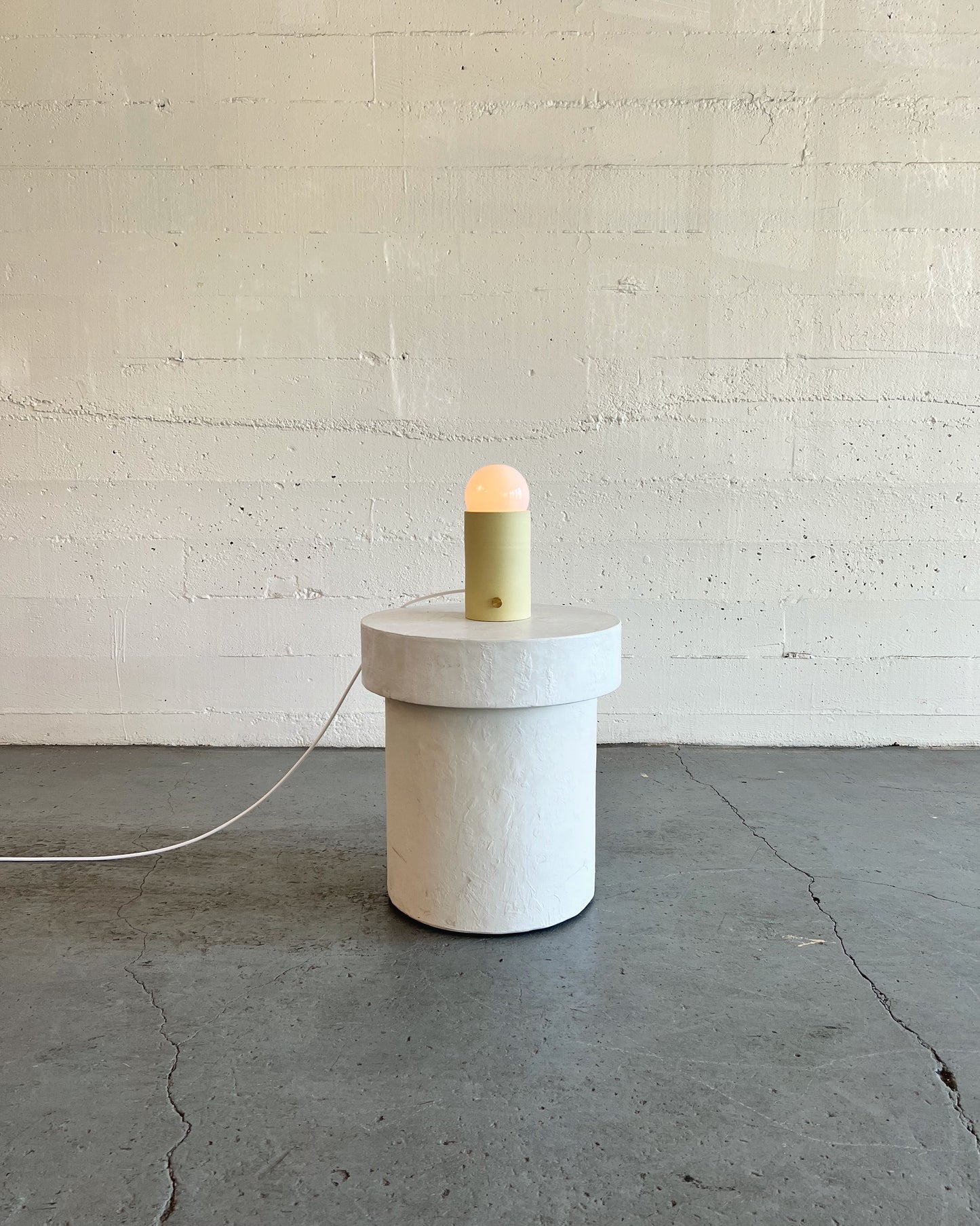 Pillar Lamp - Chartreuse